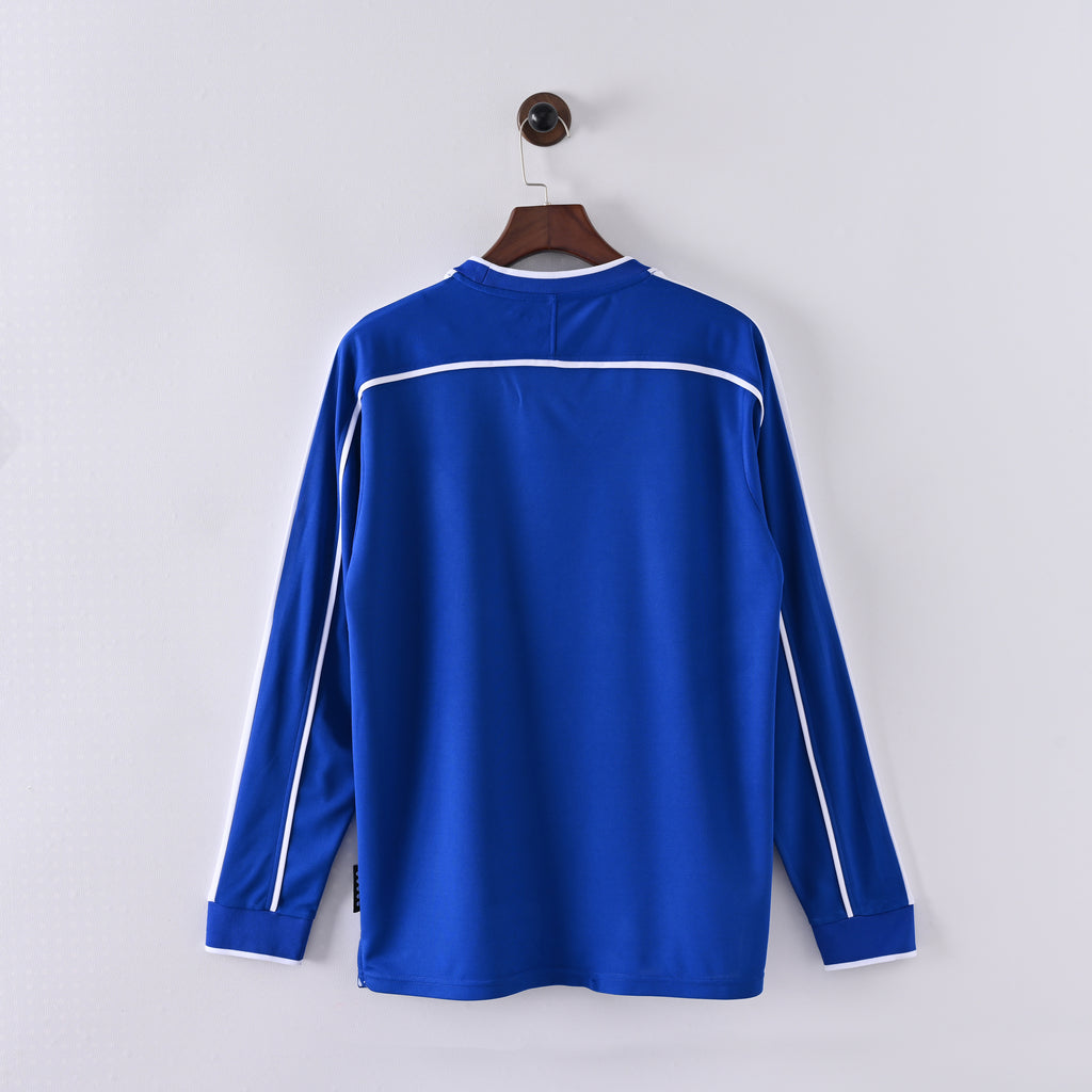 Brasil 1998 - Visita (Away) M. Larga Azul